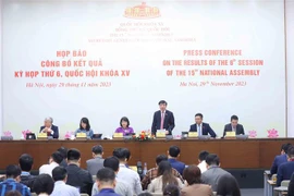 越南第十五届国会第六次会议圆满完成各项议程