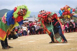  保护与弘扬谅山省猫头狮舞传统价值