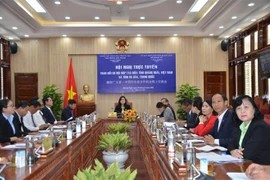 越南广义省与中国河北省讨论合作机会