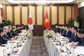 政府总理范明政会见日本各经济组织代表团