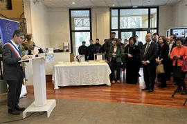 《巴黎协定》签署50周年纪念活动在法国韦里耶尔勒比松市隆重举行