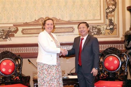 胡志明市加强与英国的合作关系