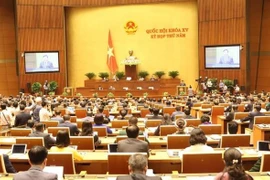 越南第十五届国会第五次会议隆重开幕
