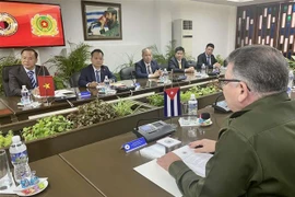 越南公安部高级代表团对古巴进行工作访问