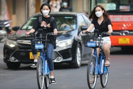 河内市系列共享自行车站点自1月9日起开始施工