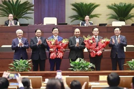 越南第十五届国会第二次特别会议：批准任命陈红河和陈流光为政府副总理的建议