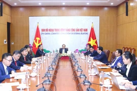 越南共产党代表团出席中国共产党与世界政党高层对话会