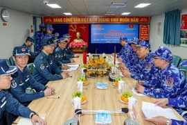 越中北部湾海域联合巡逻圆满结束