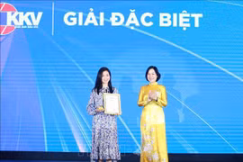 越通社举行第六届黄金瞬间新闻摄影奖颁奖仪式