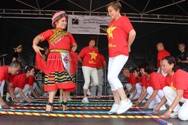 向德国和国际友人推广越南风土人情