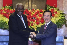 越南国家主席武文赏会见古巴全国人民政权代表大会主席