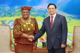 越南政府总理范明政会见世界贸易组织总干事