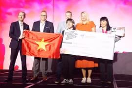 越南学生在MOS世界大赛和ACP世界大赛中获得优异成绩
