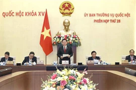 越南国会常务委员会第二十八次会议开幕