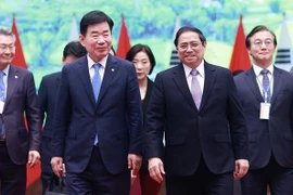 韩国国会议长金振杓圆满结束对越南进行的正式访问之旅