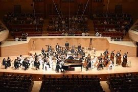 越日建交50周年：日本观众欢迎“梦想乐团”艺术表演活动
