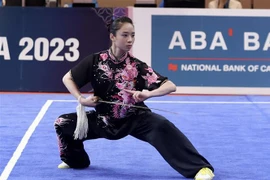 第32届东运会：杨翠薇在5月11日比赛日内为越南体育代表团拿下首枚金牌