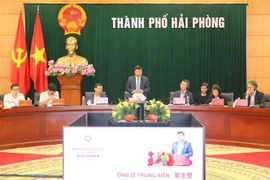 海防市促进与中国台湾电机电子企业的投资合作