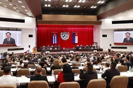 越南国会主席王廷惠出席古巴第十届国民议会特别会议