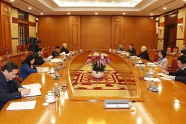 越共中央总书记阮富仲主持召开2023癸卯年春节相关工作总结会议