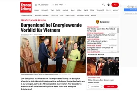 奥地利媒体高度评价越南国家主席武文赏的访问