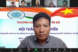 经济外交：越南驻印度商务处举办研讨会 协助越南企业了解印度合作伙伴