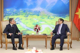 越南政府总理范明政会见美国国务卿安东尼·布林肯