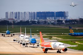 2023年前5月越南各家航空公司航班准点率超过88%