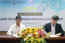 60多家越南和中国台湾企业参加健康科技商业对接会