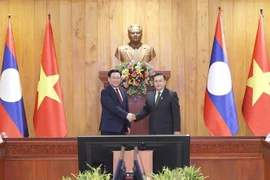 老越友好协会主席波万坎•翁达拉高度评价国会主席王廷惠访老之旅的成果