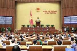 第十五届国会第五次会议：讨论经济社会发展情况