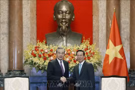 越南国家主席武文赏会见中国外交部长王毅