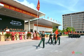 政治军官学校举行新学年开学典礼