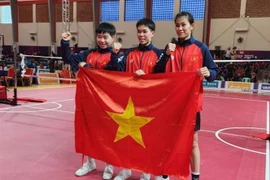 第32届东运会：越南运动员在摔跤和藤球比赛项目获得三枚金牌