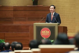 越南国家主席武文赏就职后首次发表讲话
