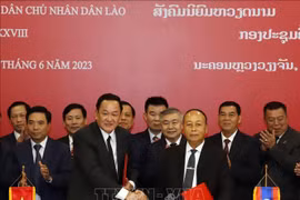 越老加强在老牺牲的越南志愿军和专家遗骸搜寻合作