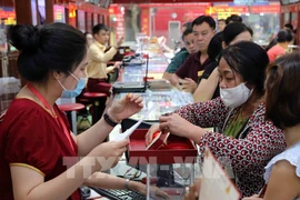 3月3日上午越南国内一两黄金卖出价上涨10万越盾