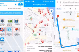岘港：人民和游客可以在岘港智能城市应用程序上轻松找到免费厕所