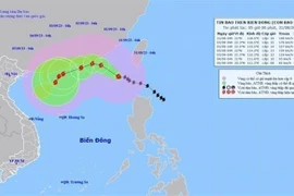 越南今年第三号台风来袭 东海以北海域风力16级 阵风17级以上