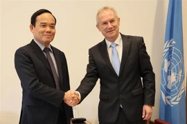  越南政府副总理陈流光会见各国和国际组织领导