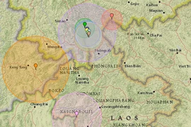 距离越南 18 公里的老挝丰沙里省发生 3.7 级地震