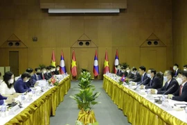 越南外交部长裴青山访问老挝并主持第九次越老外交部部长级年度政治磋商会议