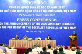 越南国家主席办公厅对外公布2022年国家主席特赦令