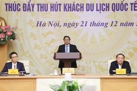 政府总理范明政主持召开推进吸引外国游客赴越旅游工作会议