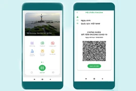 越南向民众发放疫苗护照