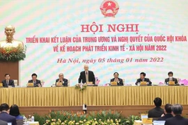 政府与各地方视频会议举行 阮富仲总书记等党和国家领导出席