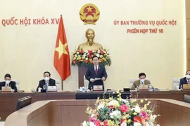 越南第十五届国会常务委员会第十次会议拉开序幕