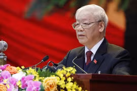 越共中央总书记阮富仲致电祝贺习近平再次当选中共中央委员会总书记