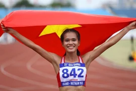 第31届东运会：范氏红丽和田径女子4×400米接力队助力越南田径夺得2枚金牌