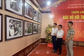 胡志明主席诞辰132周年：“胡伯伯与太原”图片展举行